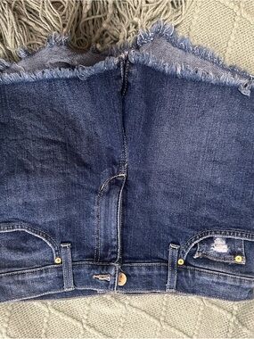 Denim Jean Shorts - Frayed Hem Blue Joes 99 NWOT
